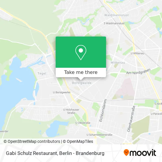 Gabi Schulz Restaurant map
