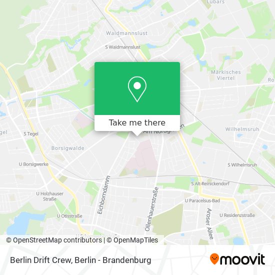 Berlin Drift Crew map