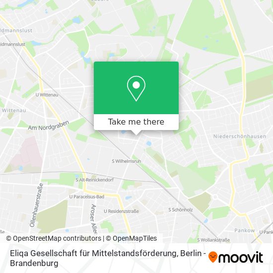 Eliqa Gesellschaft für Mittelstandsförderung map