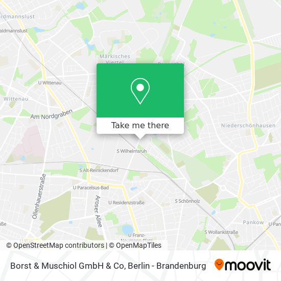 Карта Borst & Muschiol GmbH & Co