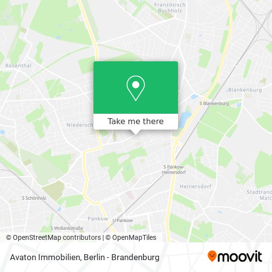 Avaton Immobilien map