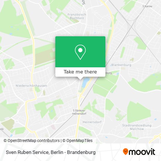 Sven Ruben Service map