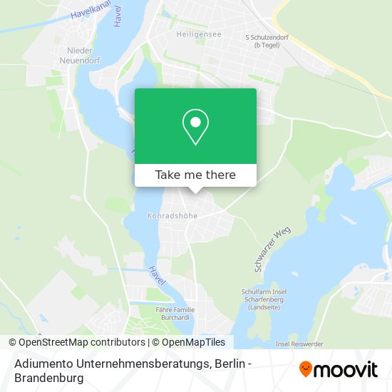 Adiumento Unternehmensberatungs map