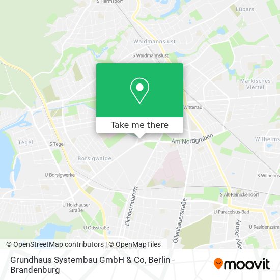 Grundhaus Systembau GmbH & Co map