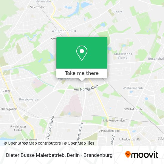 Dieter Busse Malerbetrieb map