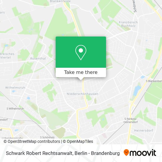 Schwark Robert Rechtsanwalt map