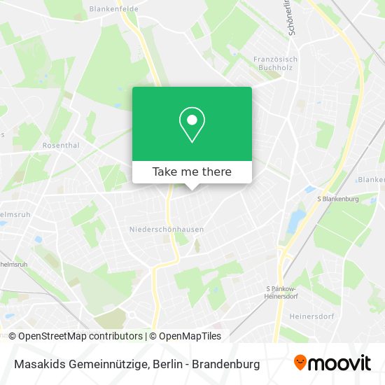 Masakids Gemeinnützige map