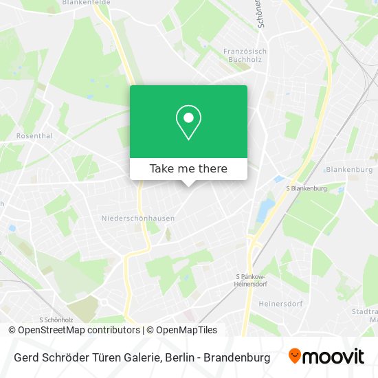 Карта Gerd Schröder Türen Galerie
