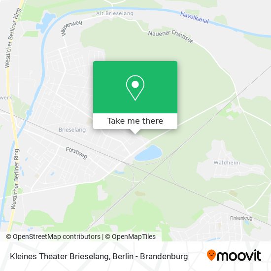 Kleines Theater Brieselang map