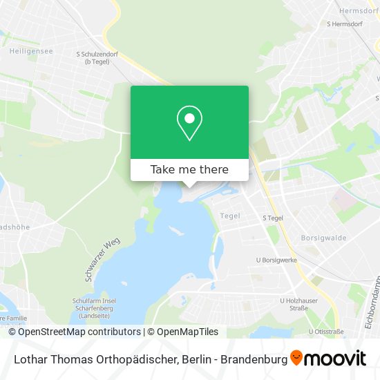 Карта Lothar Thomas Orthopädischer