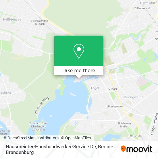 Карта Hausmeister-Haushandwerker-Service.De