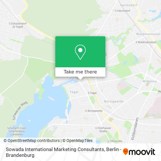 Sowada International Marketing Consultants map