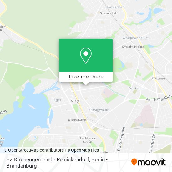 Ev. Kirchengemeinde Reinickendorf map