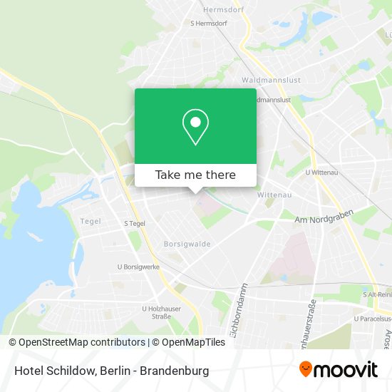 Карта Hotel Schildow