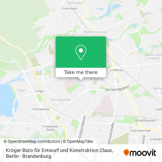 Kröger Büro für Entwurf und Konstruktion Claus map