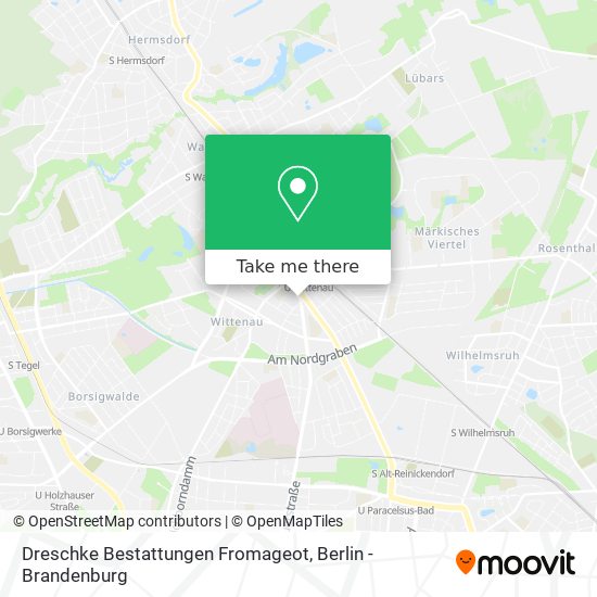 Dreschke Bestattungen Fromageot map