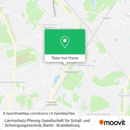 Lärmschutz Pfensig Gesellschaft für Schall- und Schwingungstechnik map