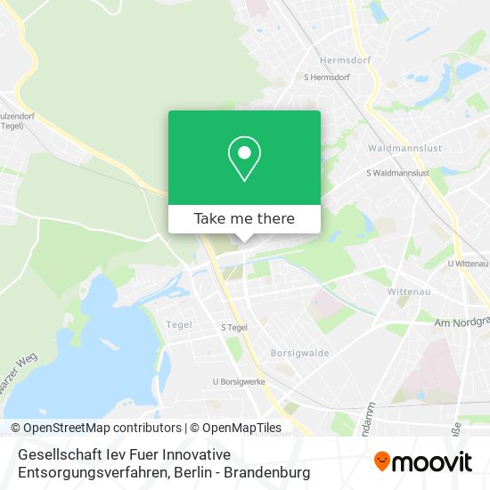 Gesellschaft Iev Fuer Innovative Entsorgungsverfahren map