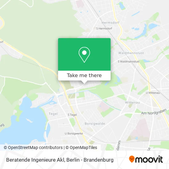 Карта Beratende Ingenieure Akl