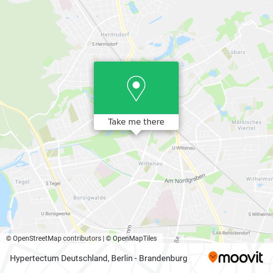 Hypertectum Deutschland map