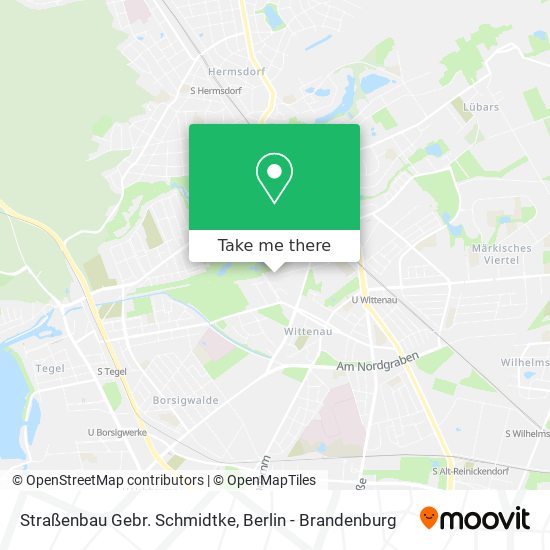 Straßenbau Gebr. Schmidtke map