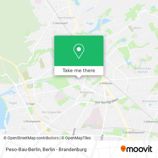 Peso-Bau-Berlin map