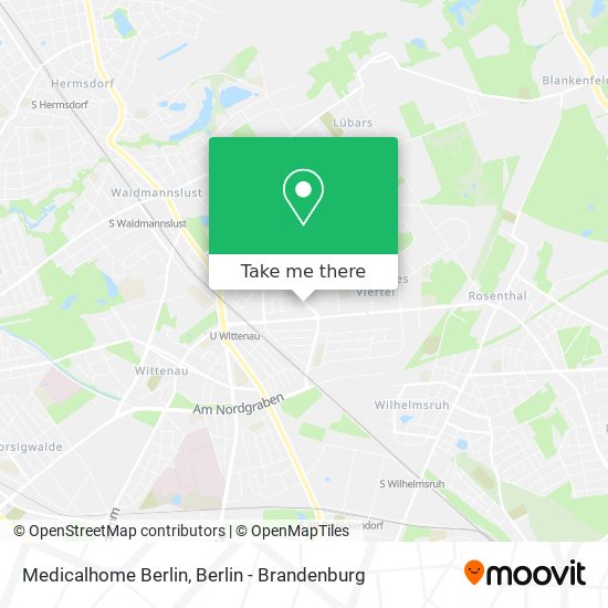 Medicalhome Berlin map