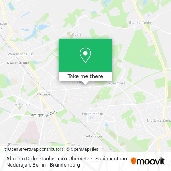 Aburpio Dolmetscherbüro Übersetzer Susiananthan Nadarajah map