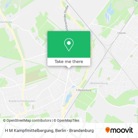 H M Kampfmittelbergung map