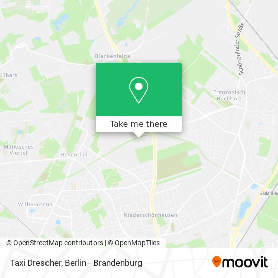 Taxi Drescher map