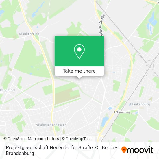 Projektgesellschaft Neuendorfer Straße 75 map