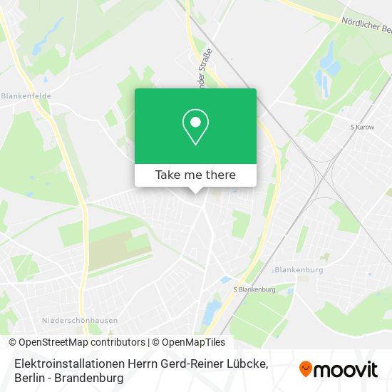 Elektroinstallationen Herrn Gerd-Reiner Lübcke map