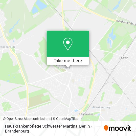 Hauskrankenpflege Schwester Martina map