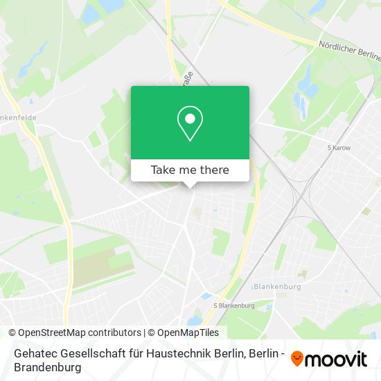 Gehatec Gesellschaft für Haustechnik Berlin map