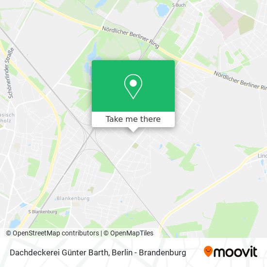 Dachdeckerei Günter Barth map