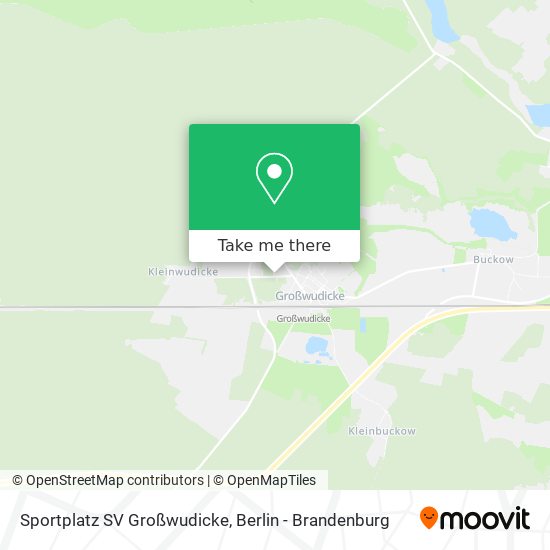 Sportplatz SV Großwudicke map