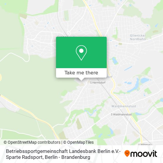 Betriebssportgemeinschaft Landesbank Berlin e.V.-Sparte Radsport map