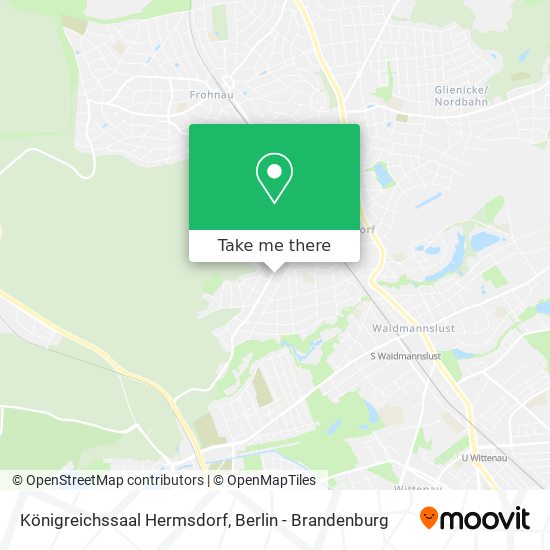 Königreichssaal Hermsdorf map