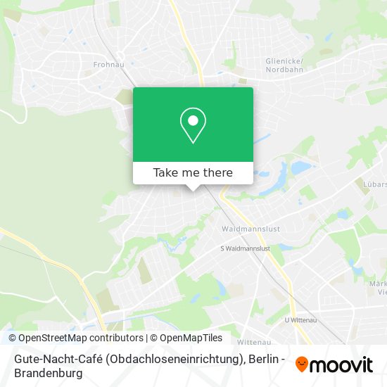 Gute-Nacht-Café (Obdachloseneinrichtung) map