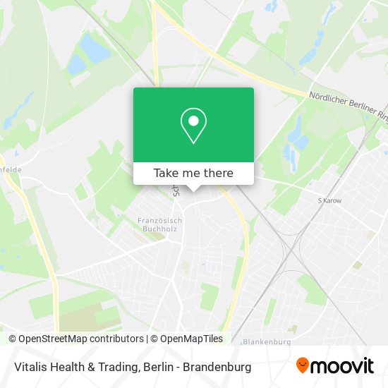 Vitalis Health & Trading map