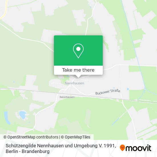 Schützengilde Nennhausen und Umgebung V. 1991 map