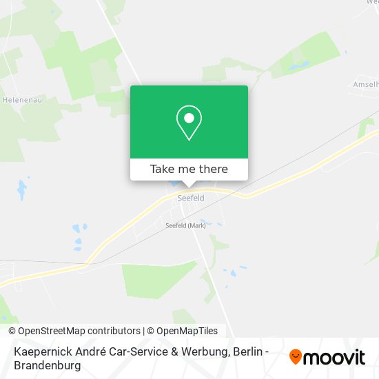 Карта Kaepernick André Car-Service & Werbung