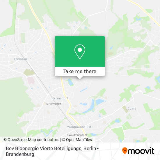 Bev Bioenergie Vierte Beteiligungs map