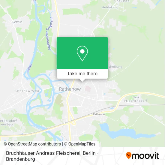 Карта Bruchhäuser Andreas Fleischerei