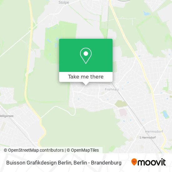 Карта Buisson Grafikdesign Berlin