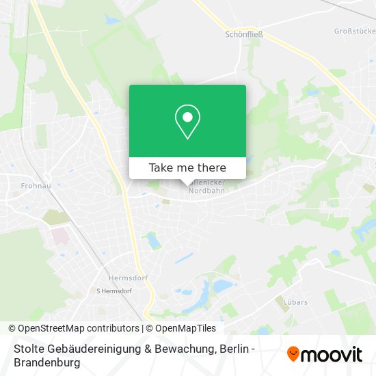 Stolte Gebäudereinigung & Bewachung map