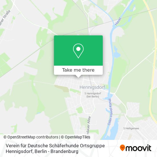 Verein für Deutsche Schäferhunde Ortsgruppe Hennigsdorf map