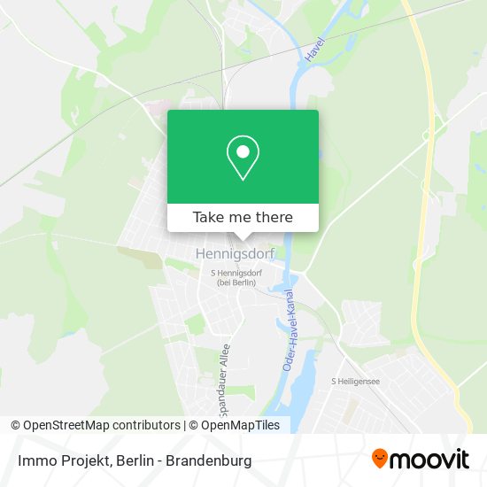 Карта Immo Projekt