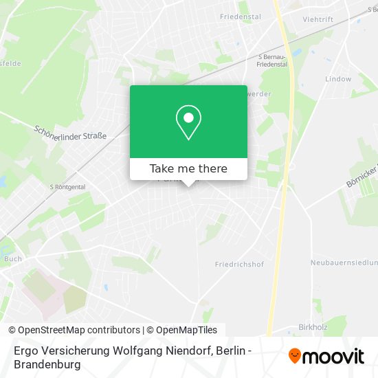 Ergo Versicherung Wolfgang Niendorf map