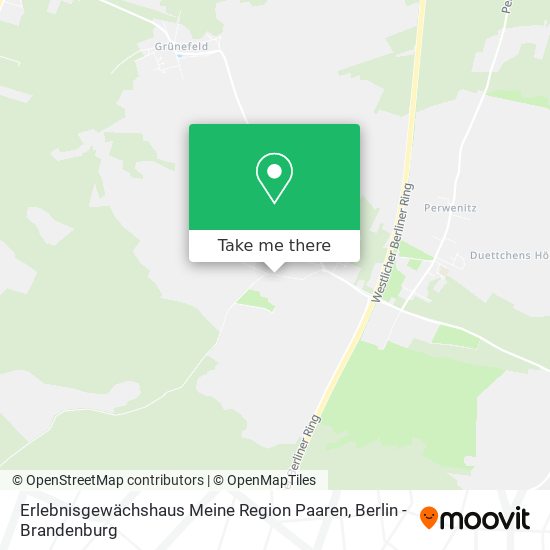 Erlebnisgewächshaus Meine Region Paaren map